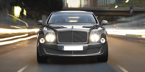 Full Front View of Mulsanne