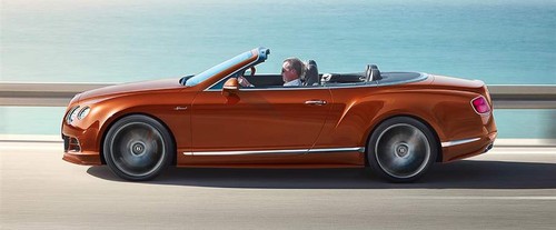 Continental GT Speed Convertible Side view