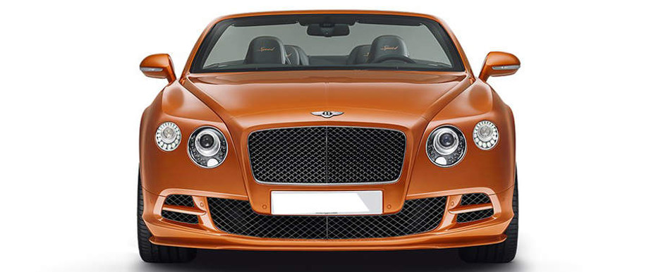 Full Front View of Continental GT Speed Convertible