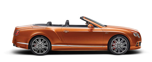 Bentley Continental GT Speed Convertible Drivers Sideview