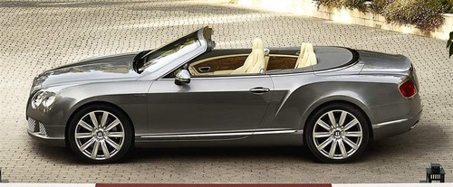 Continental GT Convertible Side view