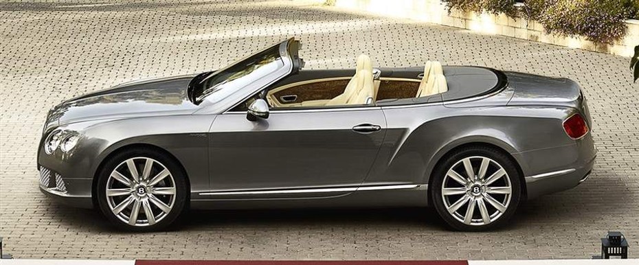 Continental GT Convertible Side view