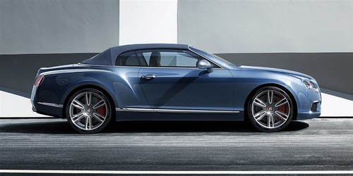 Bentley Continental GT V8 Convertible Drivers Sideview