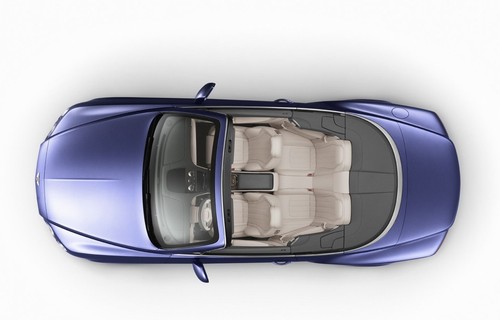 Top View of Continental GT V8 Convertible