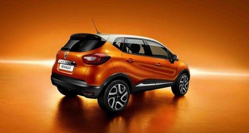 Captur Rear angle view