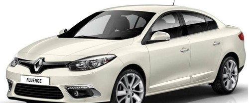 Renault Fluence Front Angle High View