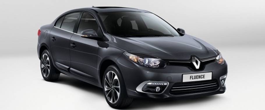 Renault Fluence Front Cross Side View Renault Fluence Front Cross Side View