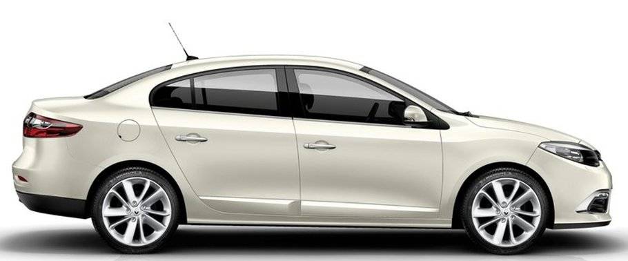 Renault Fluence Drivers Sideview Renault Fluence Drivers Sideview
