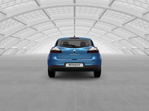 Full Rear View of Renault Megane