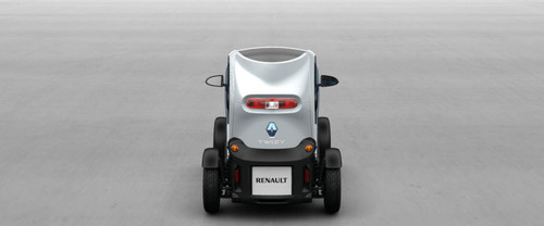 Full Rear View of Renault TWIZY