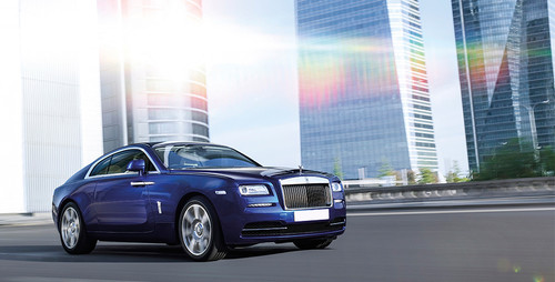 Rolls Royce Wraith Front Medium View