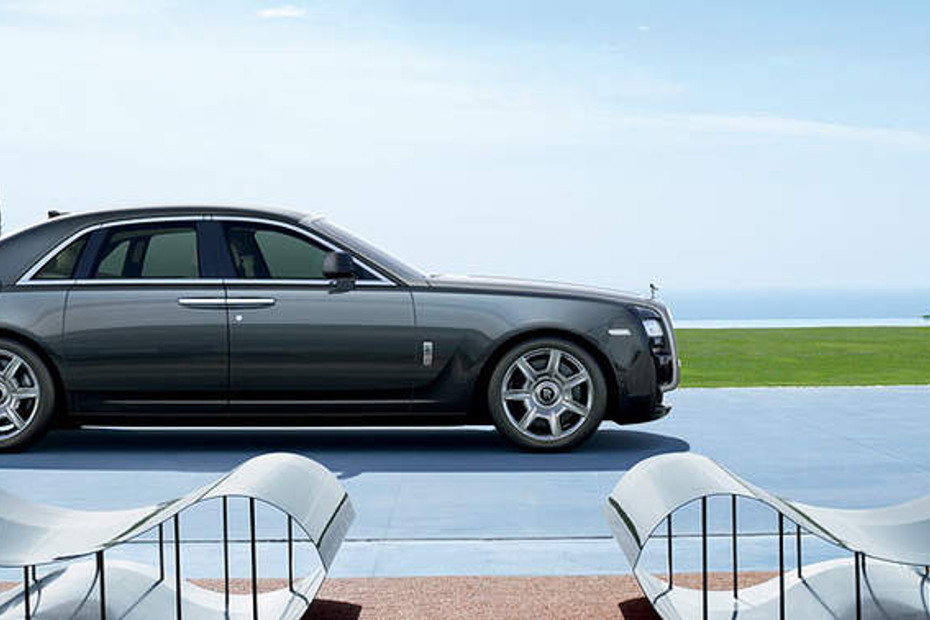 Rolls Royce Ghost Drivers Sideview in Qatar