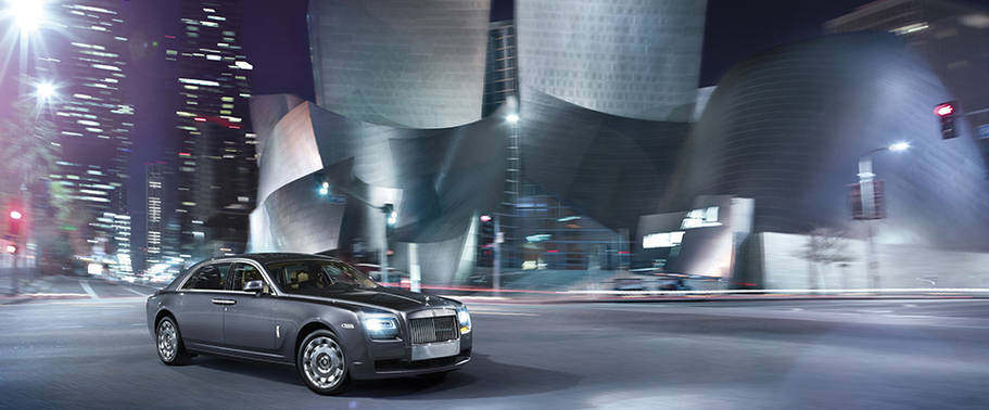 Rolls Royce Ghost Extended Wheel Base Front Medium View Rolls Royce Ghost Extended Wheel Base Front Medium View