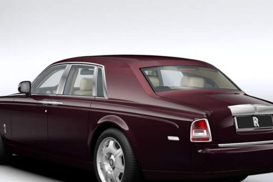 Rear Cross Side View of Rolls Royce Phantom in Qatar