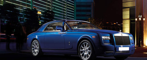 Rolls Royce Phantom Coupe Front Cross Side View