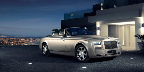 Rolls Royce Phantom Drophead Coupe Front Cross Side View