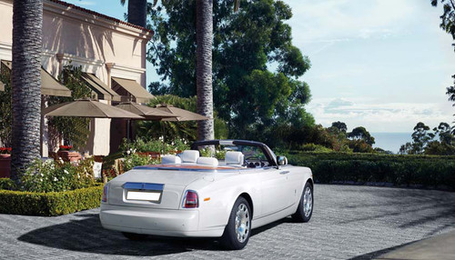 Phantom Drophead Coupe Rear angle view