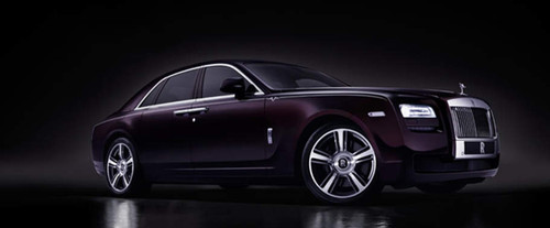 Rolls Royce Ghost V Front Cross Side View