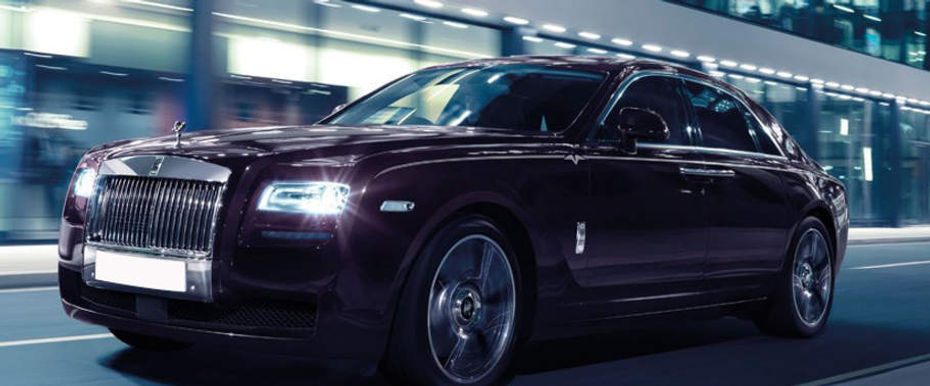 Rolls Royce Ghost V Front Side View