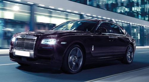 Rolls Royce Ghost V Extended Wheel Base Front Side View