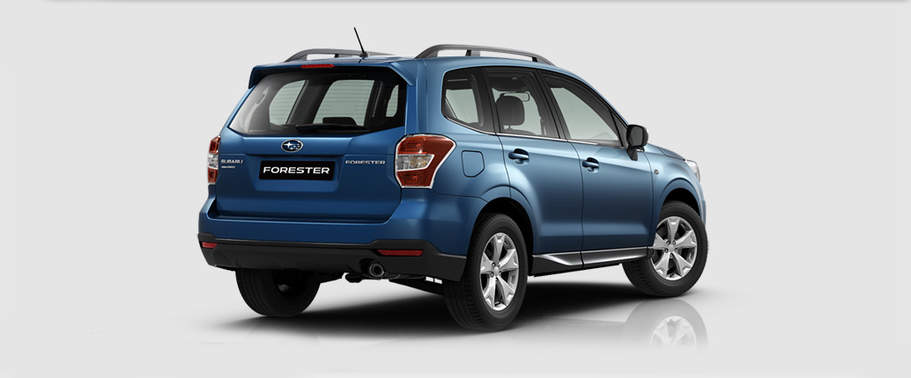 Forester Rear angle view Forester Rear angle view