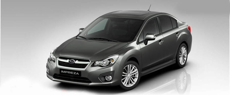 Subaru Impreza Front Angle High View