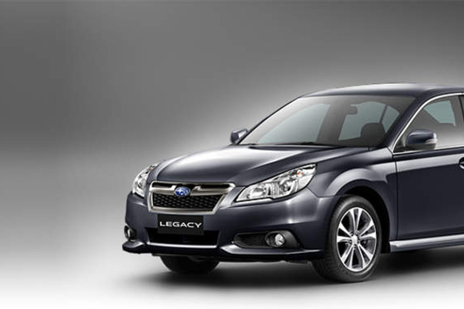 Legacy Sedan Front angle low view in Qatar