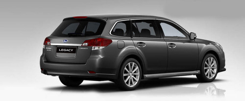 Legacy Station Wagon Rear angle view