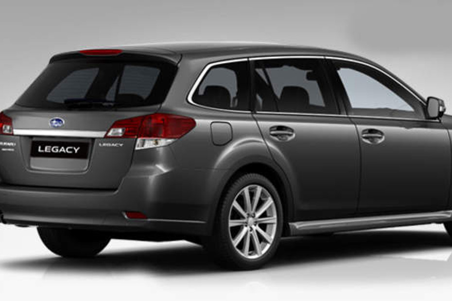 Legacy Station Wagon Rear angle view in Qatar