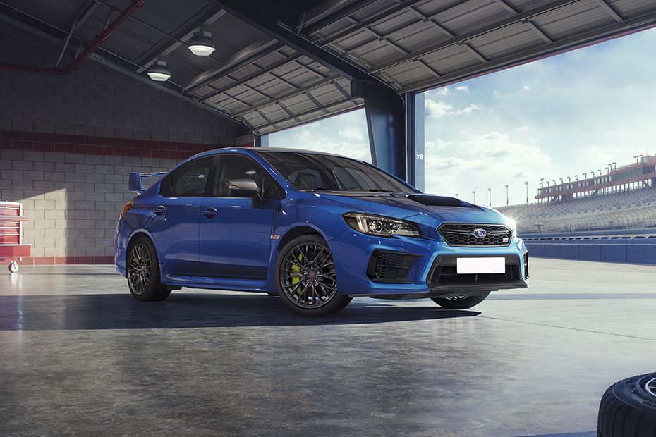 WRX STI Front angle low view