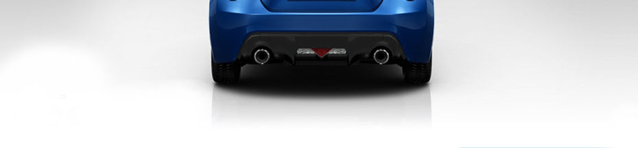 Exhaust Pipe of Subaru BRZ