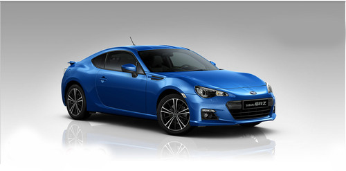 Subaru BRZ Premium Front Cross Side View