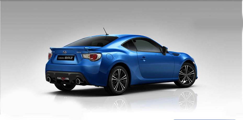 BRZ Premium Rear angle view