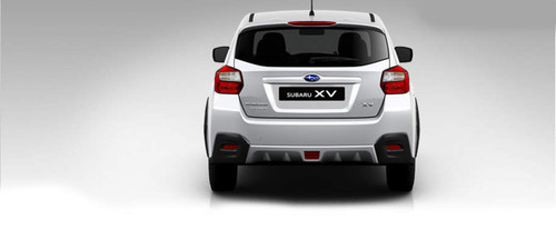 Full Rear View of Subaru XV