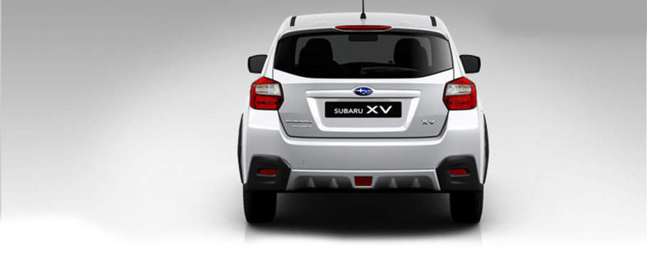 Full Rear View of Subaru XV