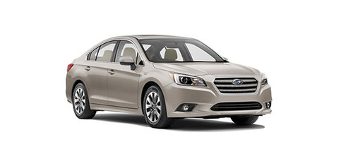 Subaru Legacy Front Cross Side View