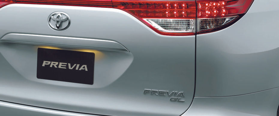 Previa Tail light