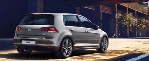 Golf Rear angle view
