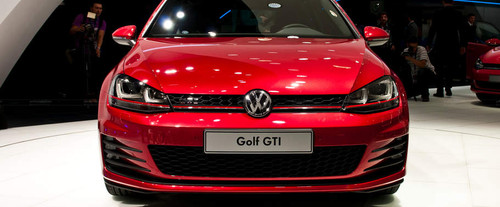 Full Front View of Golf GTI