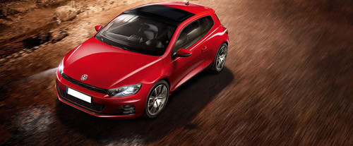 Volkswagen Scirocco Front Angle High View