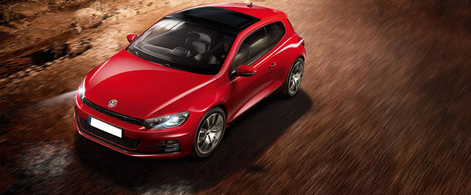 Volkswagen Scirocco Front Angle High View
