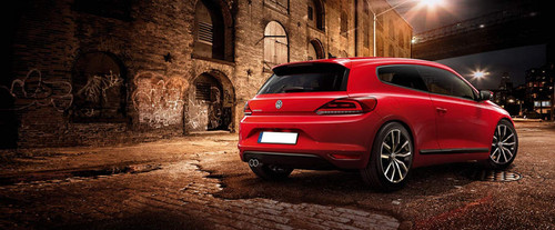 Scirocco Rear angle view