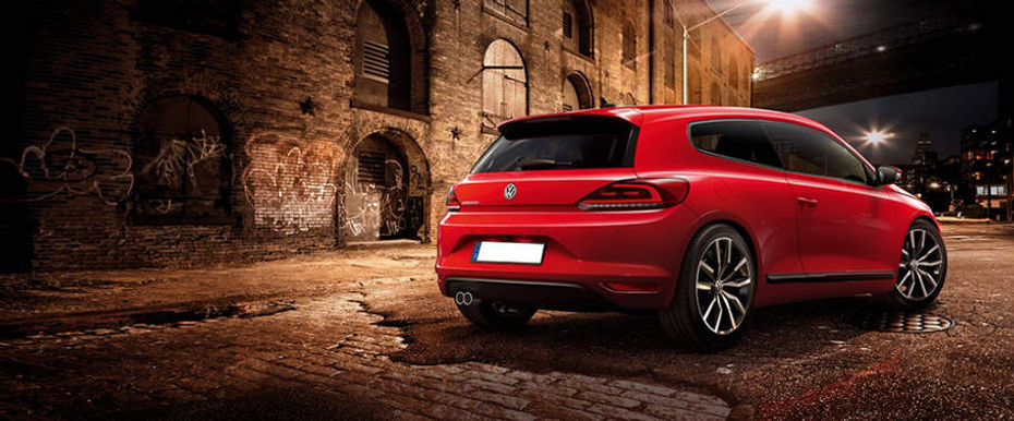 Scirocco Rear angle view