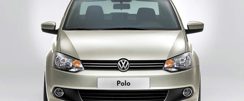 Full Front View of Polo Sedan