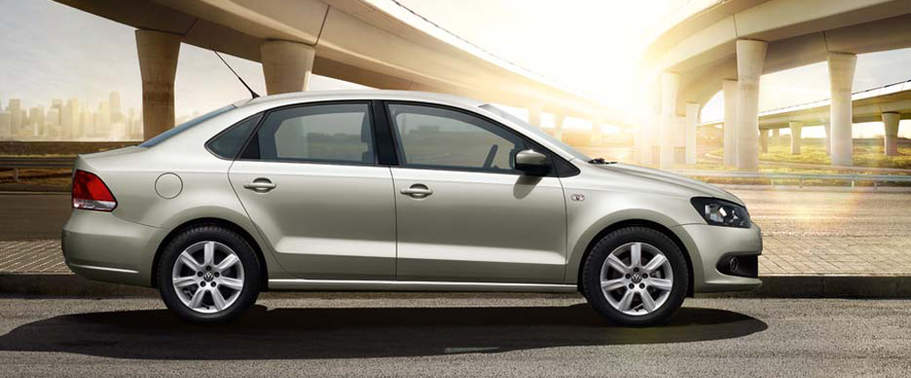 Volkswagen Polo Sedan Drivers Sideview Volkswagen Polo Sedan Drivers Sideview