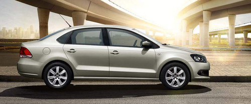 Volkswagen Polo Sedan Drivers Sideview