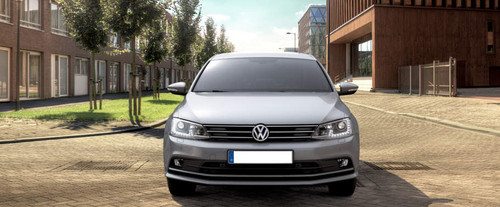 Full Front View of Jetta