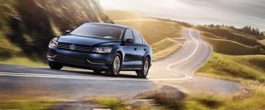 Volkswagen Passat Front Side View