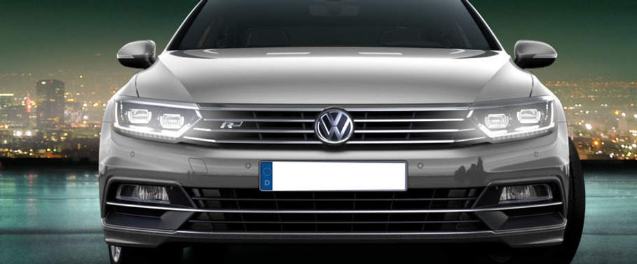 Full Front View of Passat