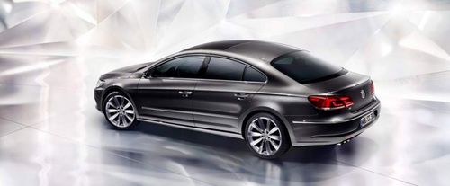 Rear Cross Side View of Volkswagen CC